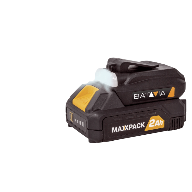 Adaptateur USB + lampe de poche 18V – batteries...