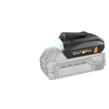 Adaptateur USB + lampe de poche 18V – batteries Maxxpack... 2