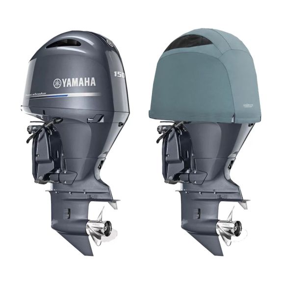 Housse de moteur ventilée pour Yamaha F150/F175/F200 4 cylindres 2.8L(2015 - 2022) - OCEANSOUTH