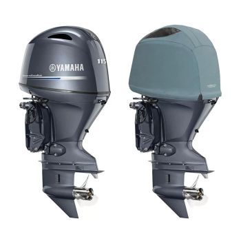 Housse de moteur ventilée pour Yamaha F115B-F130A à partir de 2015 - OCEANSOUTH