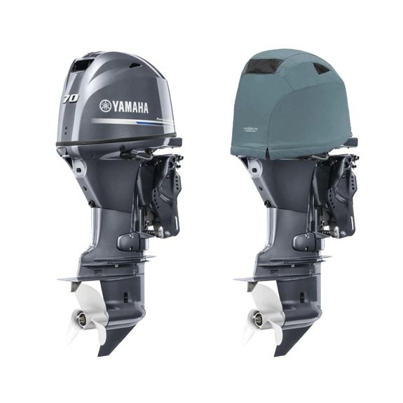 Housse de moteur ventilée pour Yamaha F50H / F60F / F70A(2010 à mi 2025)- OCEANSOUTH