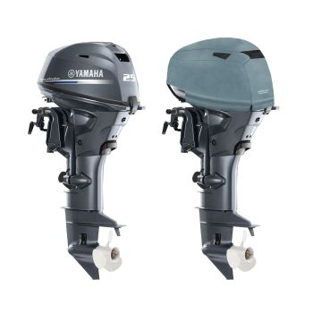 Housse de moteur ventilée pour Yamaha F25D (2010-2016) - OCEANSOUTH