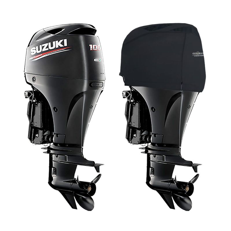 Housse de moteur ventilée pour Suzuki DF100A (2012-2022) / DF115A - DF140A (2012-2020) - OCEANSOUTH