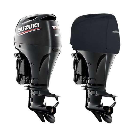 Housse de moteur ventilée pour Suzuki DF100A (2012-2022) / DF115A - DF140A (2012-2020) - OCEANSOUTH