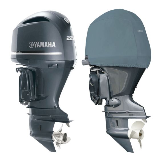 Housse de stockage grise pour moteur YAMAHA F225F - F250D - F300B - F350 (2010 - 2020) - OCEANSOUTH