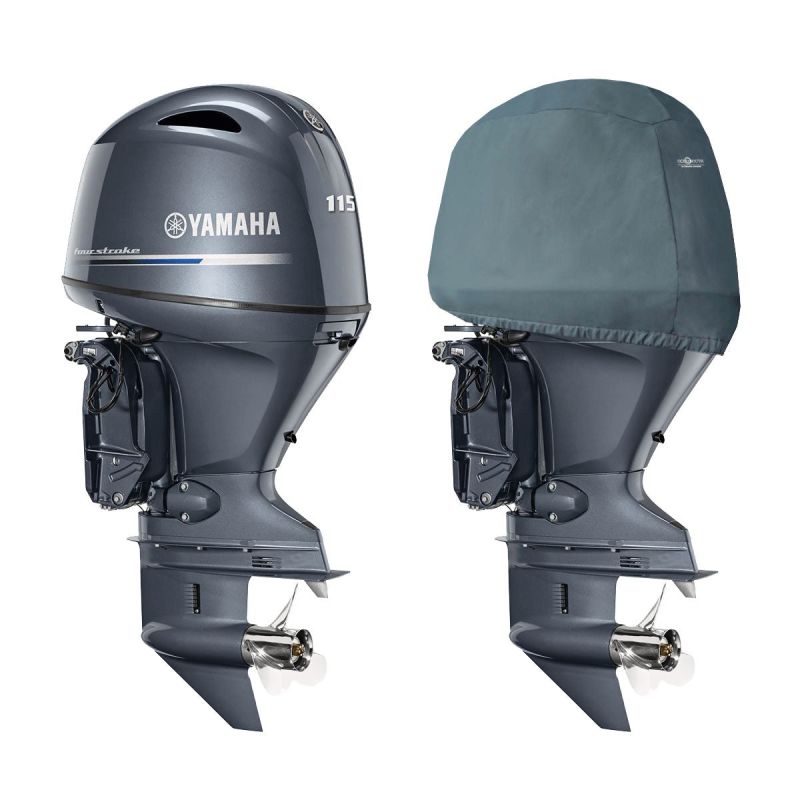 Housse de stockage grise pour moteur YAMAHA F115B et F130A à partir de 2015 - OCEANSOUTH