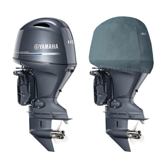 Housse de stockage grise pour moteur YAMAHA F115B et F130A à partir de 2015 - OCEANSOUTH