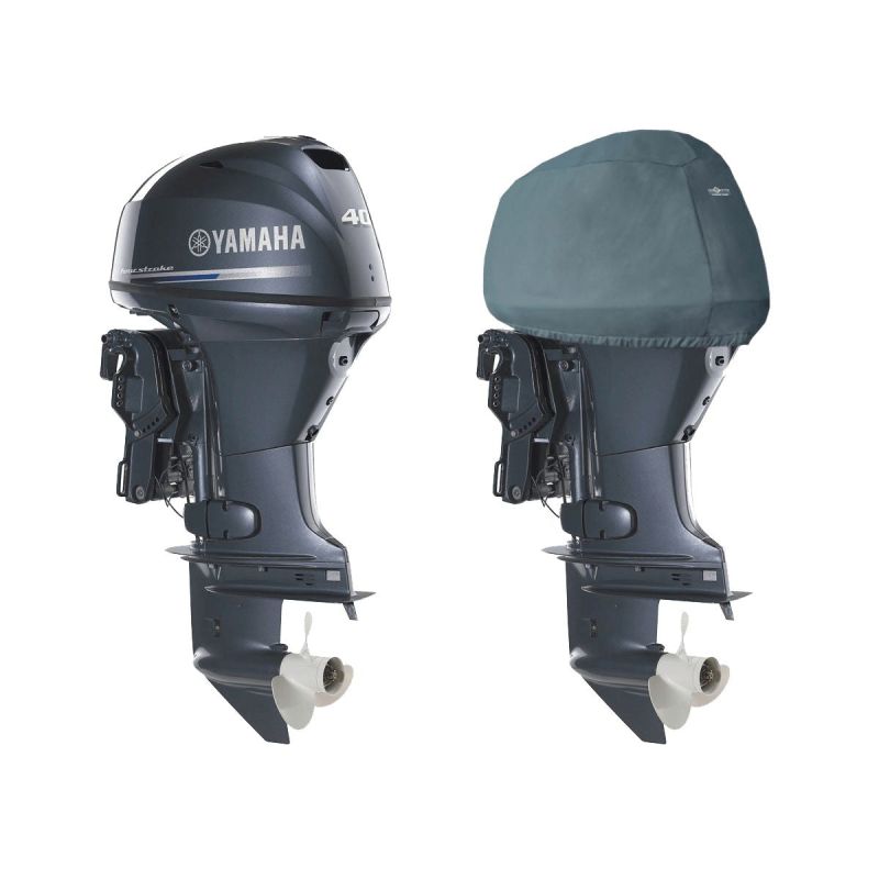 Housse de stockage grise pour moteur YAMAHA F30B et F40F à partir de 2009 - OCEANSOUTH