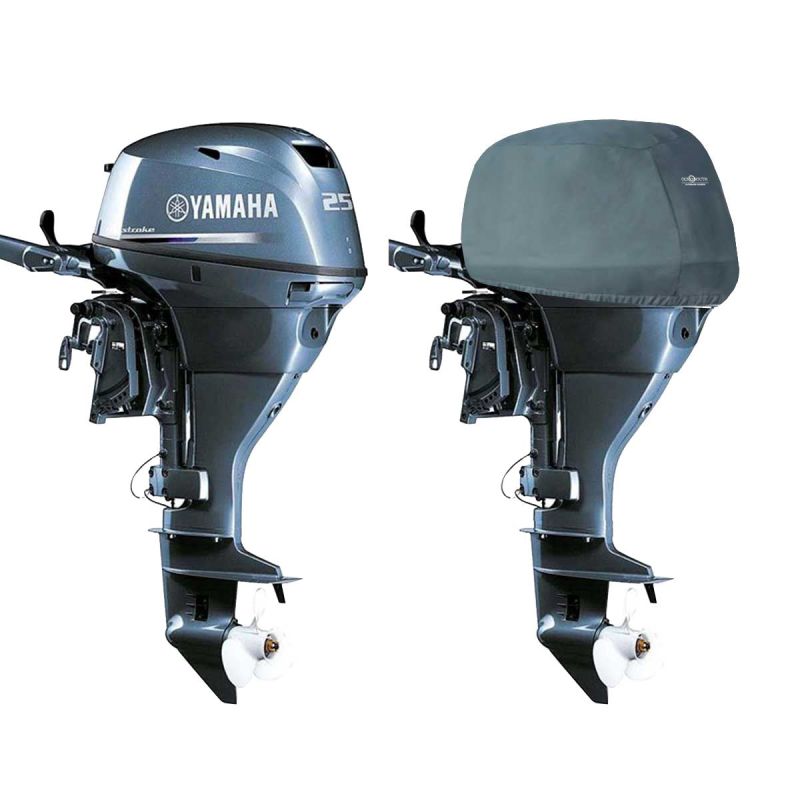 Housse de stockage grise pour moteur YAMAHA F25D à partir de 2010 - OCEANSOUTH