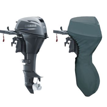 Housse intégrale pour moteur YAMAHA F15C - F20B(à partir 2007) - Arbre 15"- OCEANSOUTH