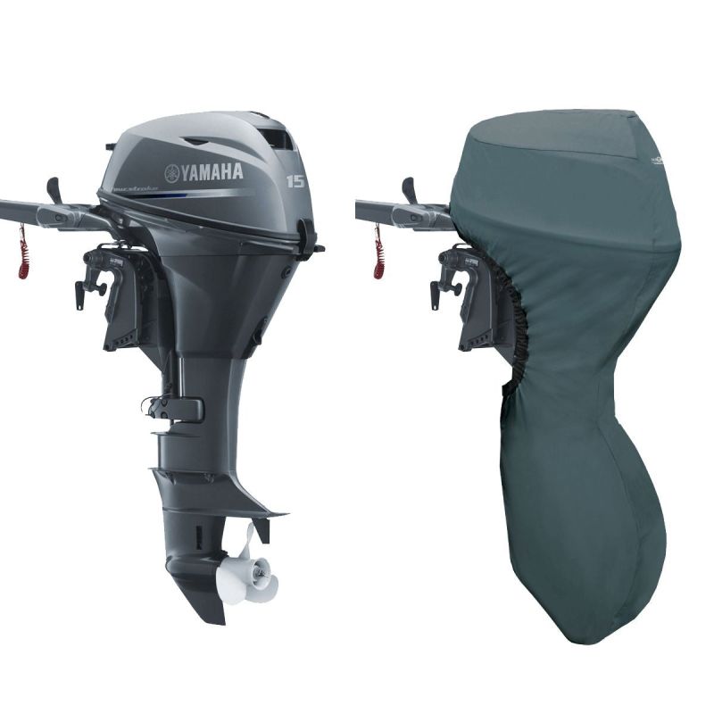 Housse intégrale pour moteur YAMAHA F15C - F20B(à partir 2007) - Arbre 20"- OCEANSOUTH