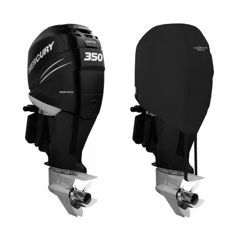 Housse de moteur grise pour moteur MERCURY 200 - 400 CV à partir de 2005 - OCEANSOUTH