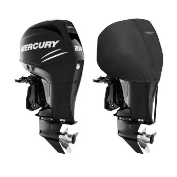 Housse de moteur grise pour moteur MERCURY 135 - 200 CV à partir de 2005 - OCEANSOUTH