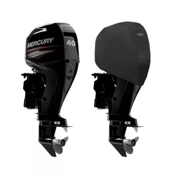 Housse de moteur noire pour moteur MERCURY 40 - 60 CV à partir de 2008 - OCEANSOUTH