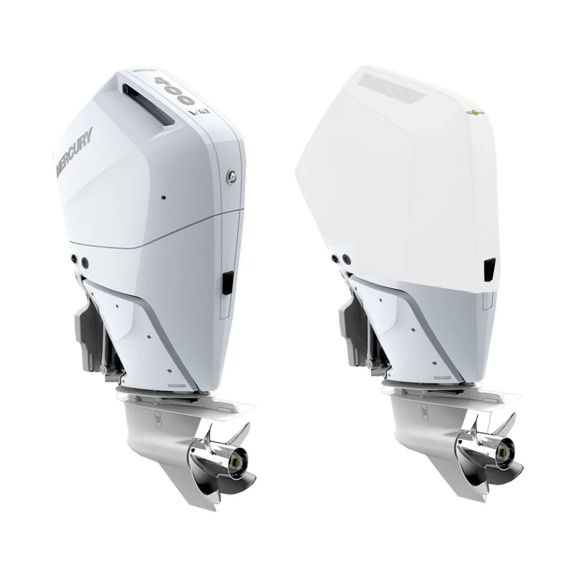 Housse de moteur ventilée blanche pour MERCURY V10 5.7L 350 - 400 CV à partir de 2023 - OCEANSOUTH
