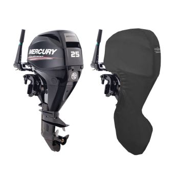 Housse intégrale pour MERCURY 526cc 25 - 30 CV à partir de 2007 arbre de 20" - OCEANSOUTH