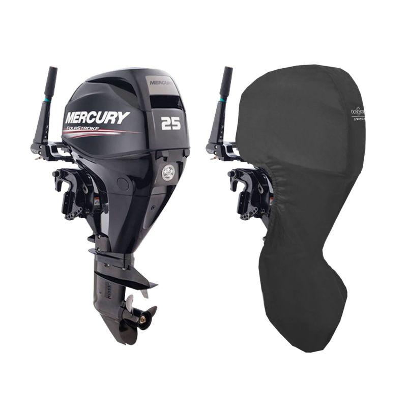 Housse intégrale pour MERCURY 526cc 25 - 30 CV à partir de 2007 arbre de 15" - OCEANSOUTH