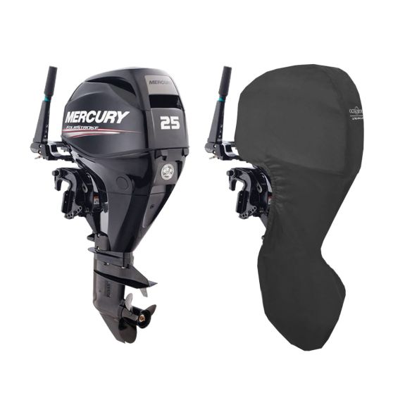Housse intégrale pour MERCURY 526cc 25 - 30 CV à partir de 2007 arbre de 15" - OCEANSOUTH