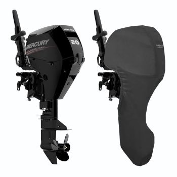 Housse intégrale pour MERCURY 333cc 15 - 20 CV à partir de 2018 arbre de 20" - OCEANSOUTH