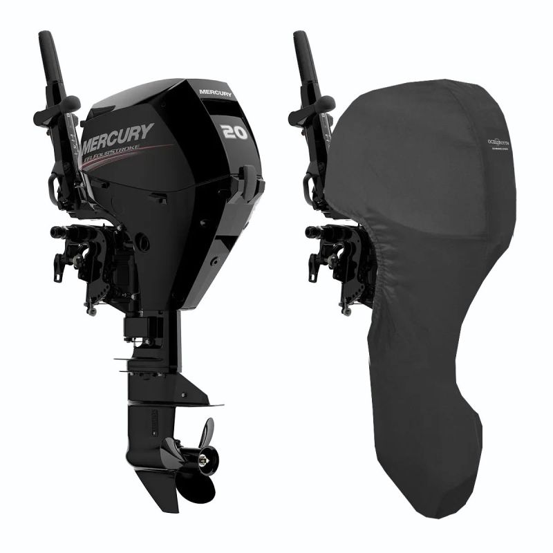 Housse intégrale pour MERCURY 333cc 15 - 20 CV à partir de 2018 arbre de 20" - OCEANSOUTH