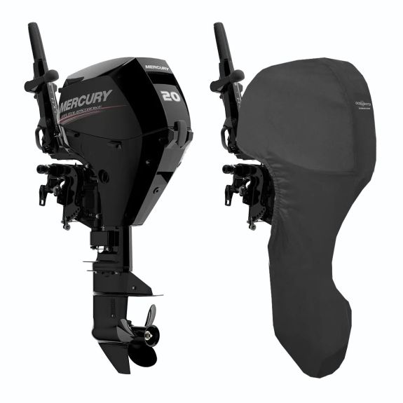 Housse intégrale pour MERCURY 333cc 15 - 20 CV à partir de 2018 arbre de 20" - OCEANSOUTH