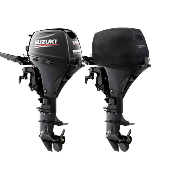 Housse de moteur ventilée pour SUZUKI DF15A - DF20A à partir de 2012 - OCEANSOUTH