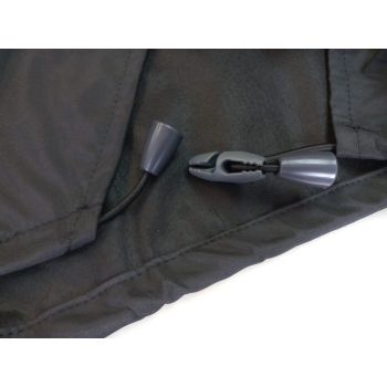 Housse de moteur ventilée noire pour MERCURY V6 3.4L 175 - 225 CV à partir de 2018 - OCEANSOUTH 2