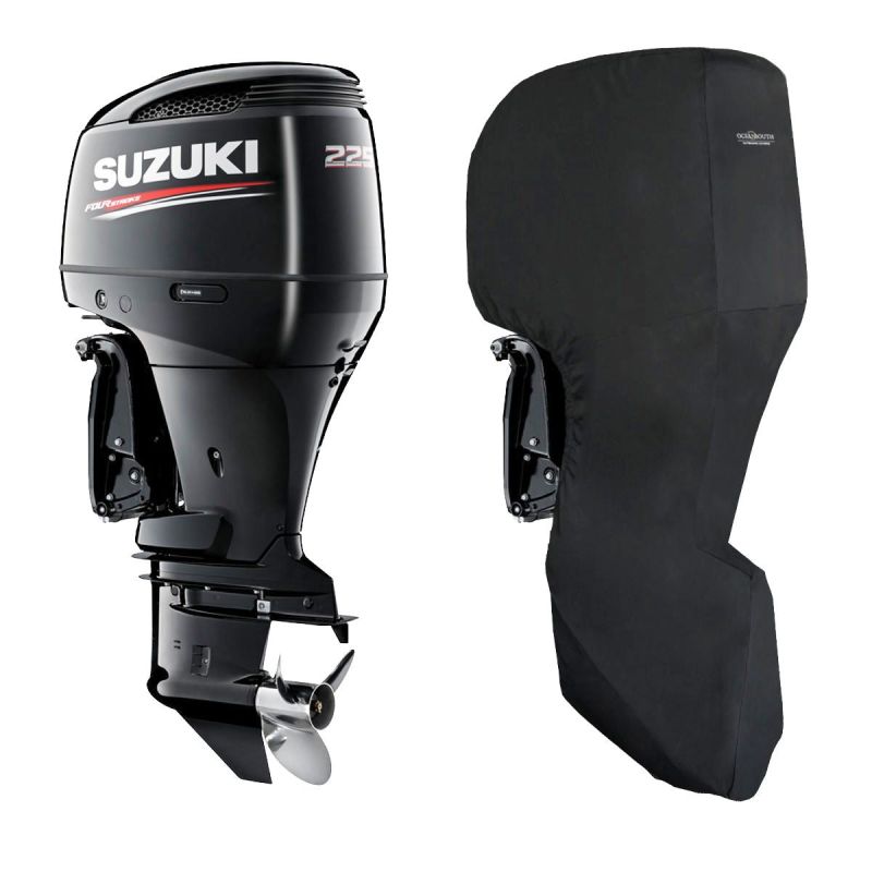 Housse intégrale pour SUZUKI DF200 - DF225 - DF250 à partir de 2003 arbre de 25" - OCEANSOUTH