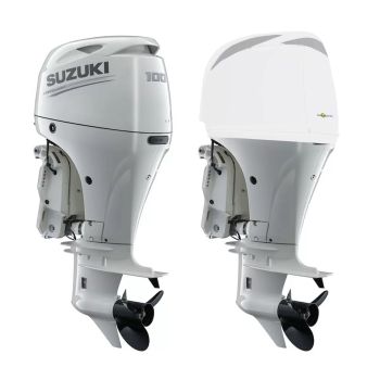 Housse moteur ventillée blanche pour SUZUKI DF100A - DF115A - DF140A à partir de 2012 - OCEANSOUTH