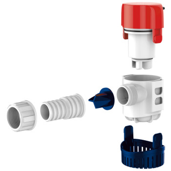 Pompe de cale automatique immergée 12V - 600 GPH - 38 L/ min - Superflow 2