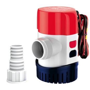 Pompe de cale automatique immergée 12V - 600 GPH - 38 L/ min - Superflow