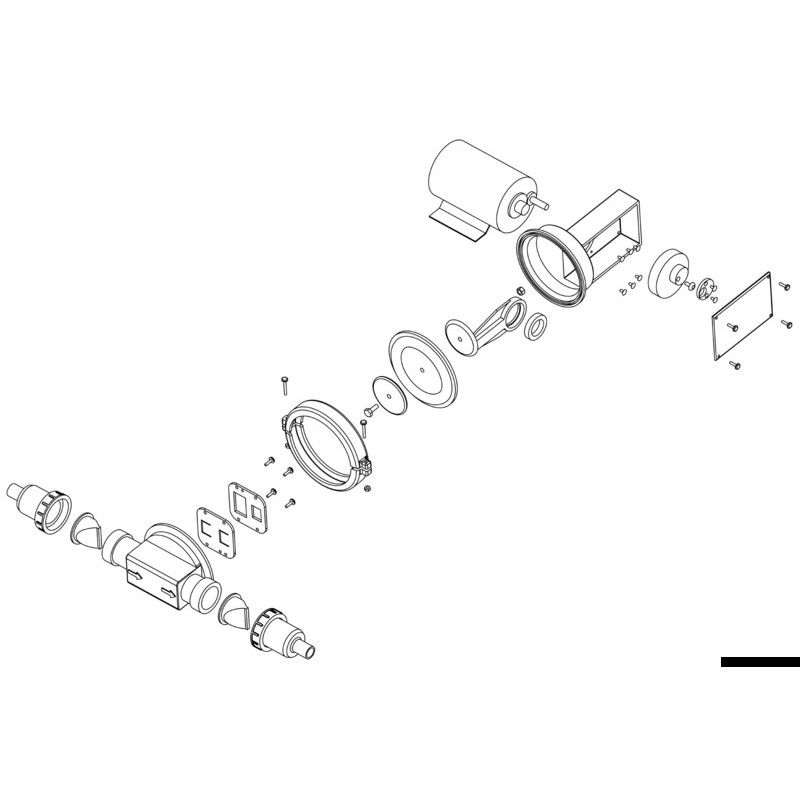 Pompe a eaux grises à membrane Ocean Technologies 12V - 22 L/min