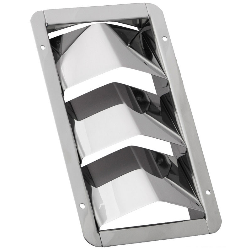 Grille aération compartiment moteur 205 x 114 mm