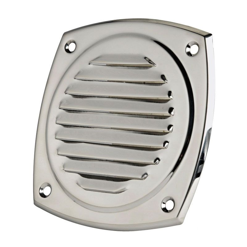 Grille aération inox 100x100 mm