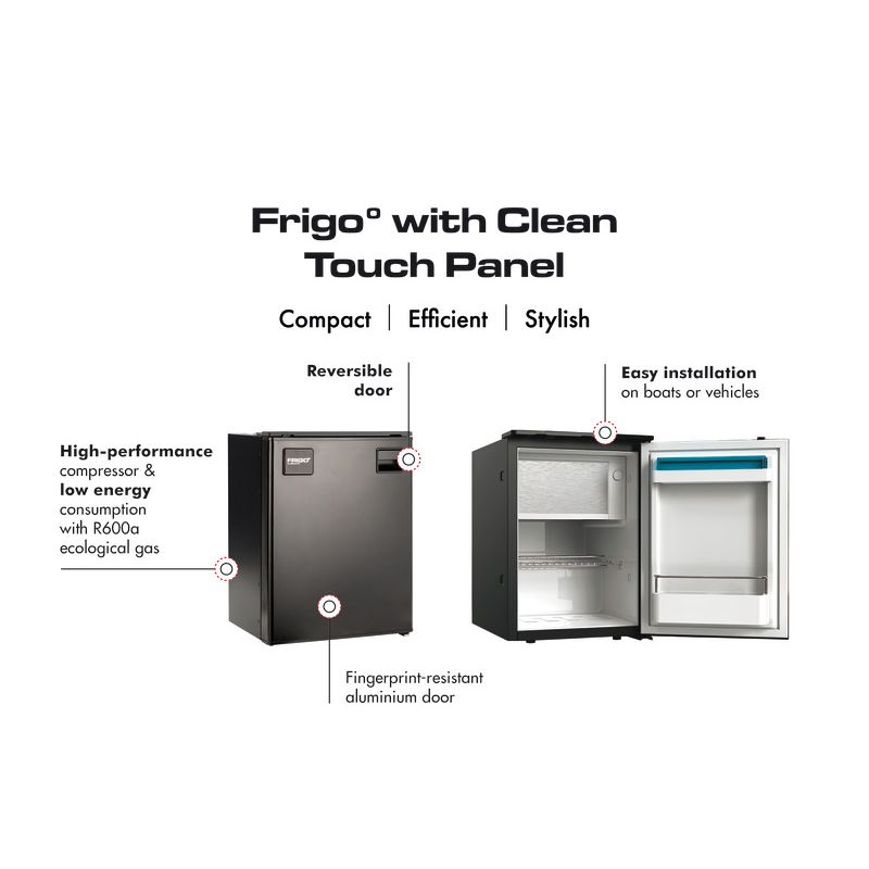 Réfrigérateur pour bateaux, vans et camping-car Frigo° 85 L - 12V/24V - Osculati