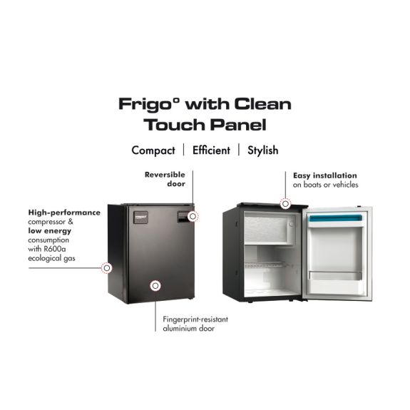 Réfrigérateur pour bateaux, vans et camping-car Frigo° 85 L - 12V/24V - Osculati