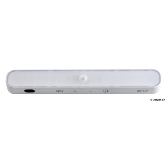 Barrette lumineuse pour tauds blanc 5V 2W