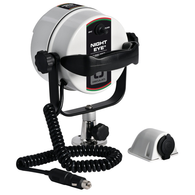 Projecteur de recherche LED Night Eye II - orientable 360° - fixation sur base - Osculati