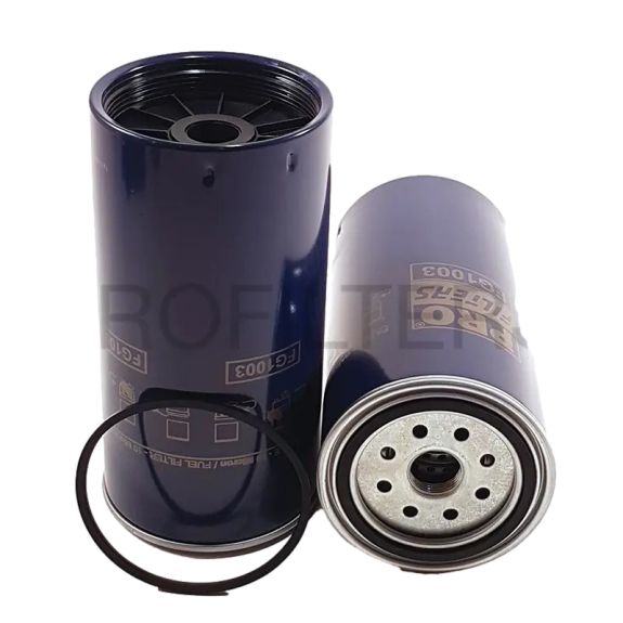 Filtre décanteur séparateur eau/gasoil FG1003 pour Caterpillar 3176 / 3412, Kohler