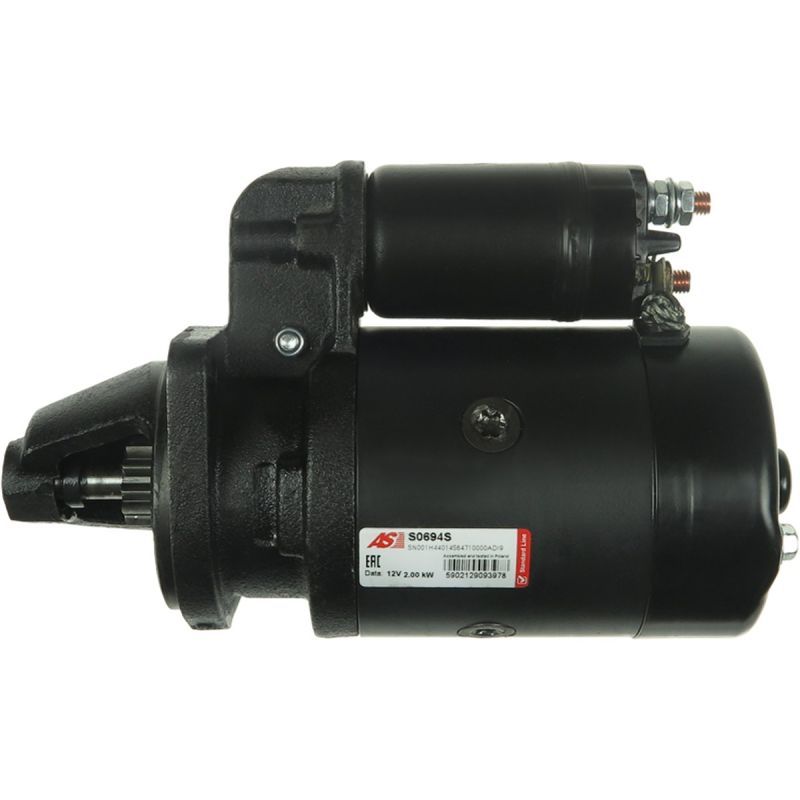 Démarreur 12V pour moteur in-bord Volvo Penta MD5 0.7 D - 2 kW 11 dents