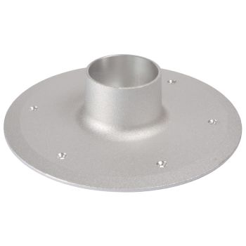 Base de remplacement pour pied de table à tube - aluminium anodisé sablé