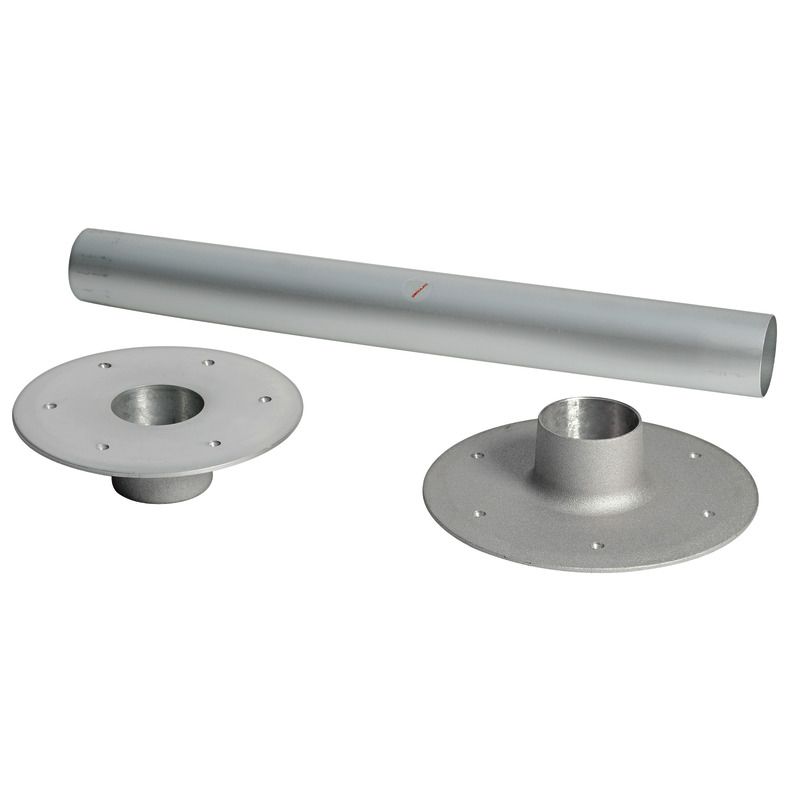 Pied de table conique Heavy Duty - aluminium anodisé