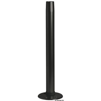 Pied de table Thread Lock noir satiné 685 mm - fixe
