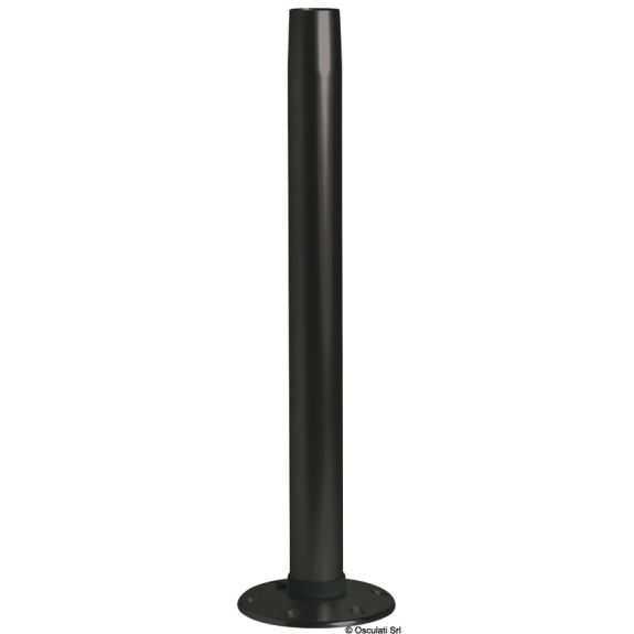 Pied de table Thread Lock noir satiné 685 mm - fixe