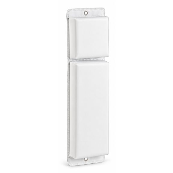 Pare-battage plat PVC blanc 610 mm - bateau 4 à 7 m