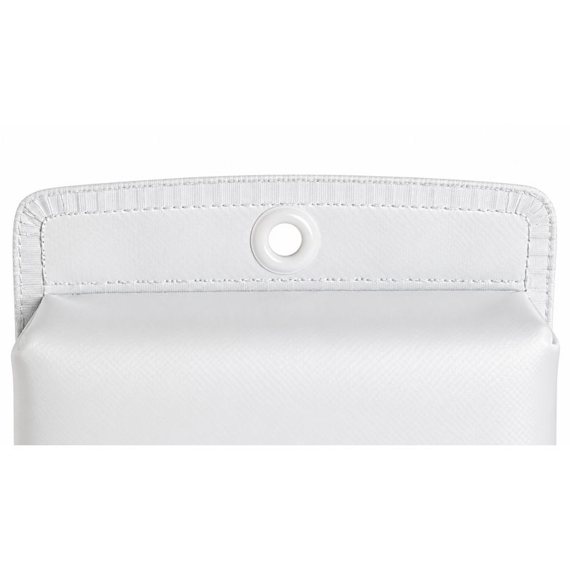 Pare-battage plat PVC blanc 762 mm - bateau 6 à 9 m