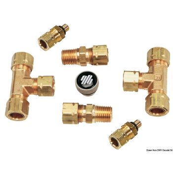 Kit de connexion 95-25 pour timonerie hydraulique ULTRAFLEX