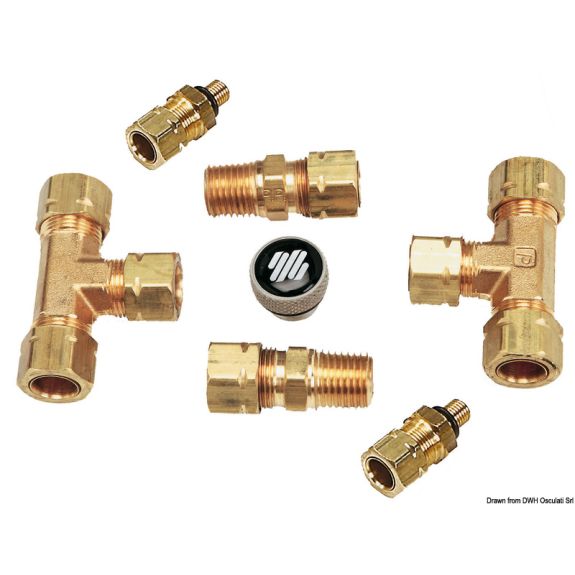 Kit de connexion 95-25 pour timonerie hydraulique ULTRAFLEX