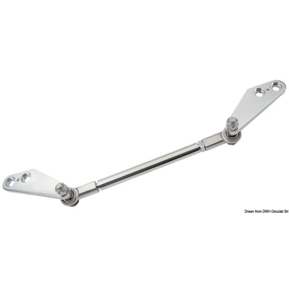 Barre d'accouplement A90 bimoteur Suzuki DF100 à DF140 double vérin UC128-OBF