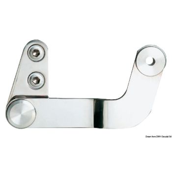 Kit bras de renvoi LA3 courbe pour vérin UC128-OBF/3